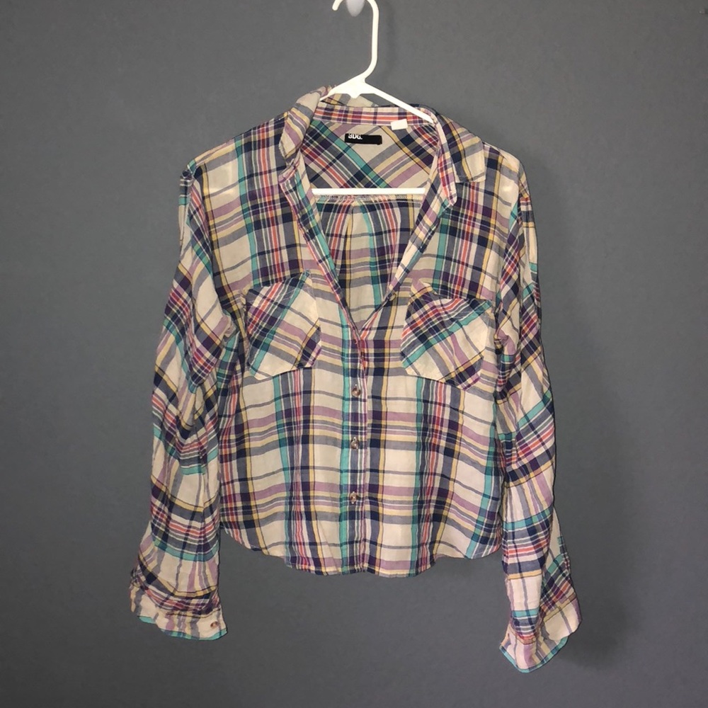 UO flannel button down